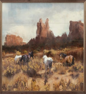 Desert Horses By Nina Blue